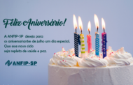 ANFIP-SP parabeniza os aniversariantes do mês de julho