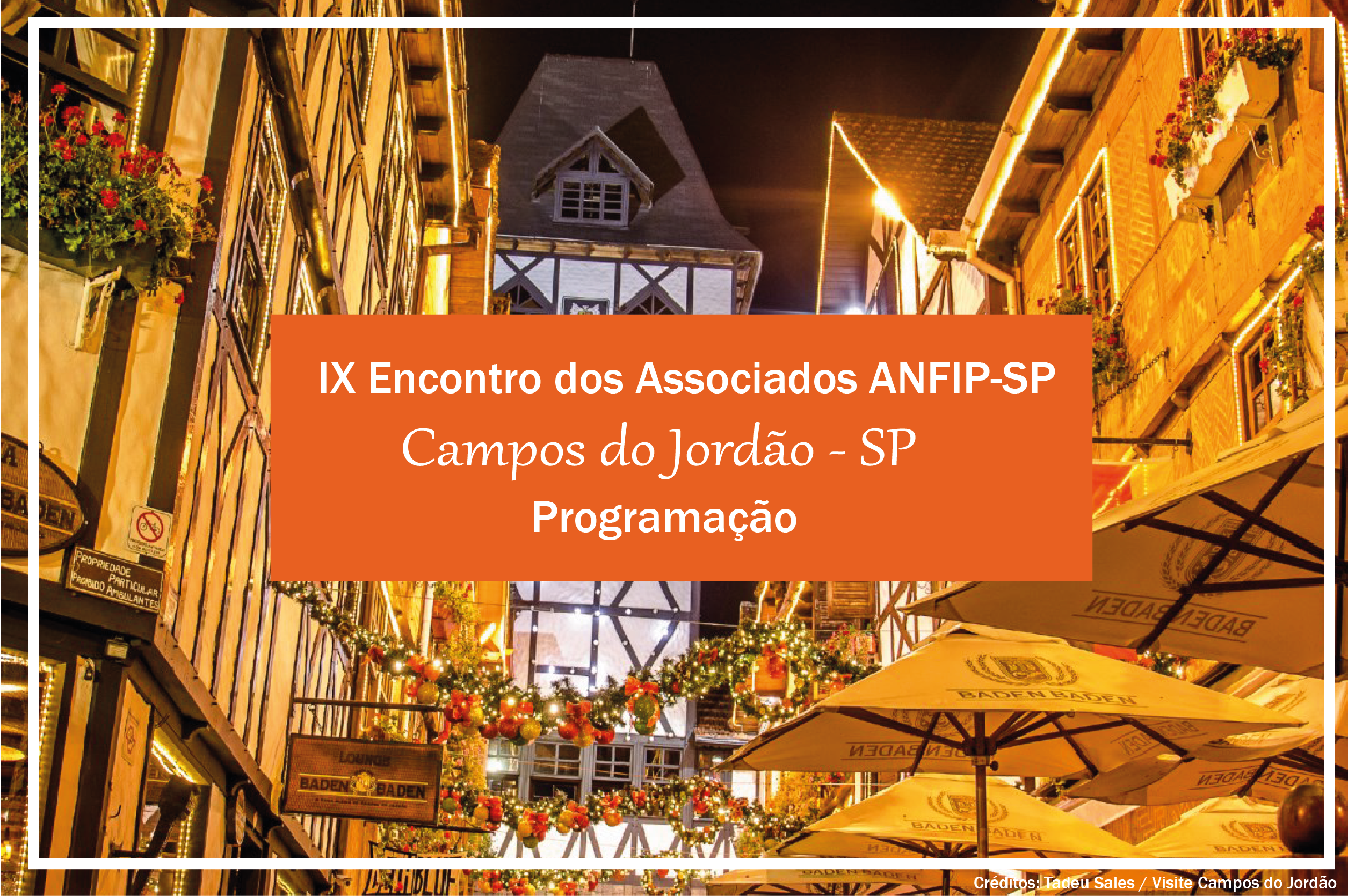 Confira programação do IX Encontro da ANFIP-SP, que será realizado em Campos do Jordão