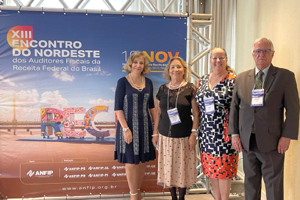 Diretores representam ANFIP-SP no XIII Encontro do Nordeste, em Recife
