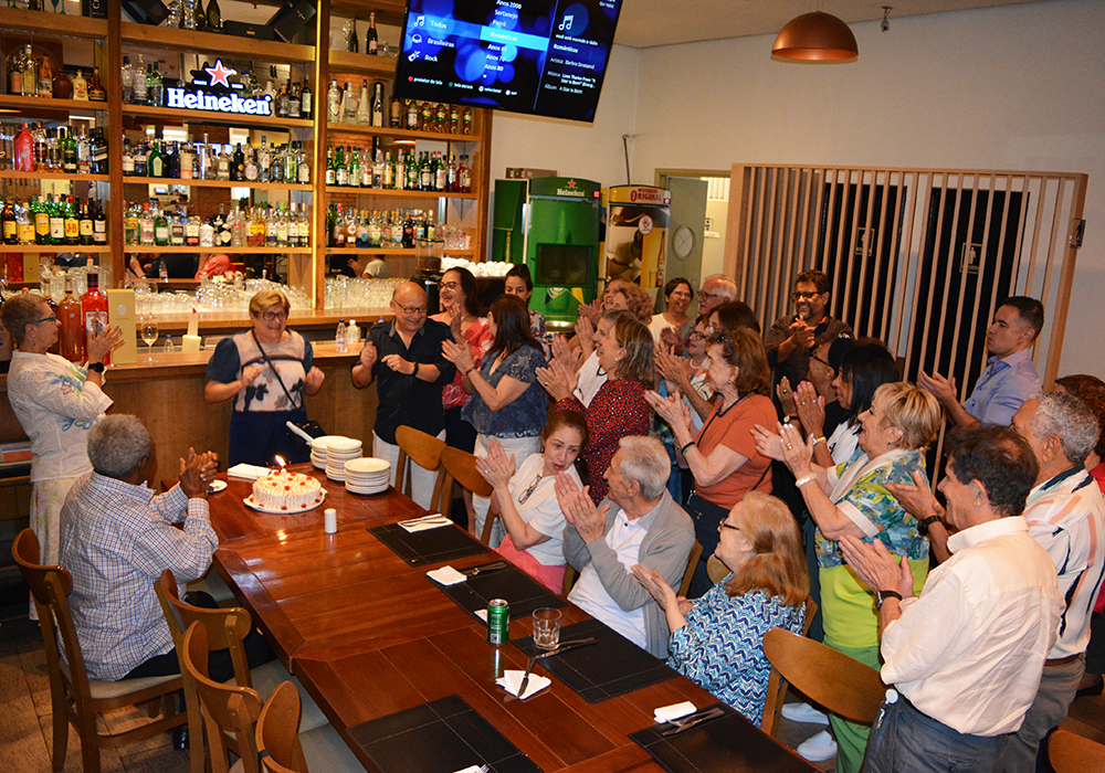 Almoço mensal reúne mais de 40 associados da ANFIP-SP no restaurante North Grill