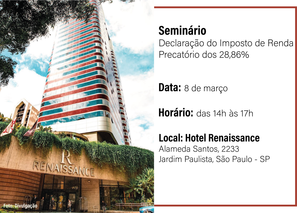 Veja no Youtube da ANFIP-SP seminário sobre declaração de precatório no IRPF 2023