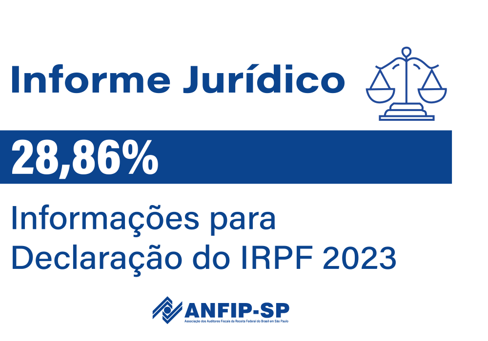 28,86%: Sindifisco envia documentos para declaração do IR de quem recebeu precatório