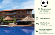 Garanta seu lugar no Hotel Mantovani para acompanhar primeira rodada do Campeonato de Futebol