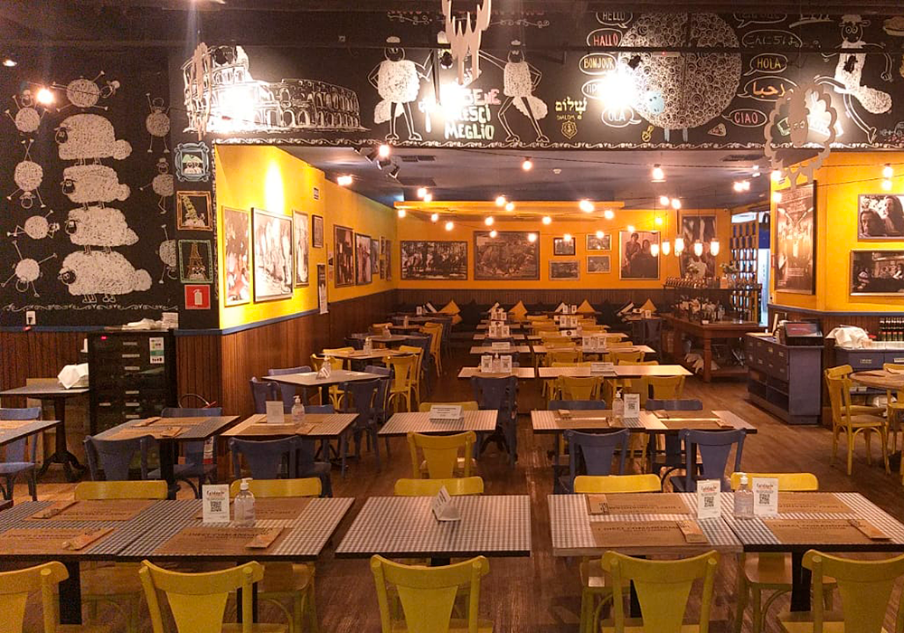 Almoço Mensal de agosto será no restaurante Pecorino, em São Paulo, dia 17; participe!