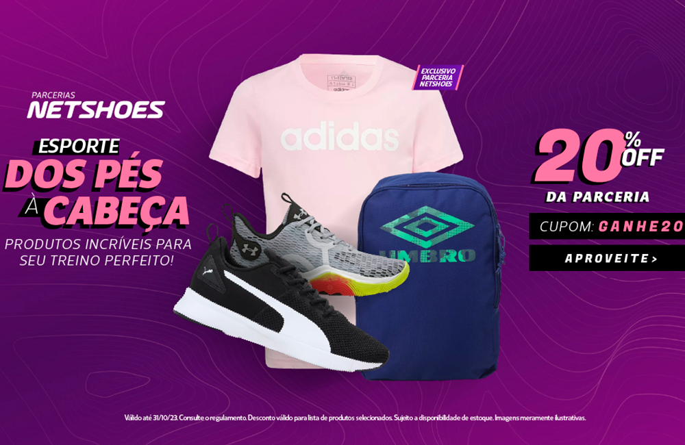 Convênios ANFIP-SP: Netshoes tem desconto de mais de 20% em produtos
