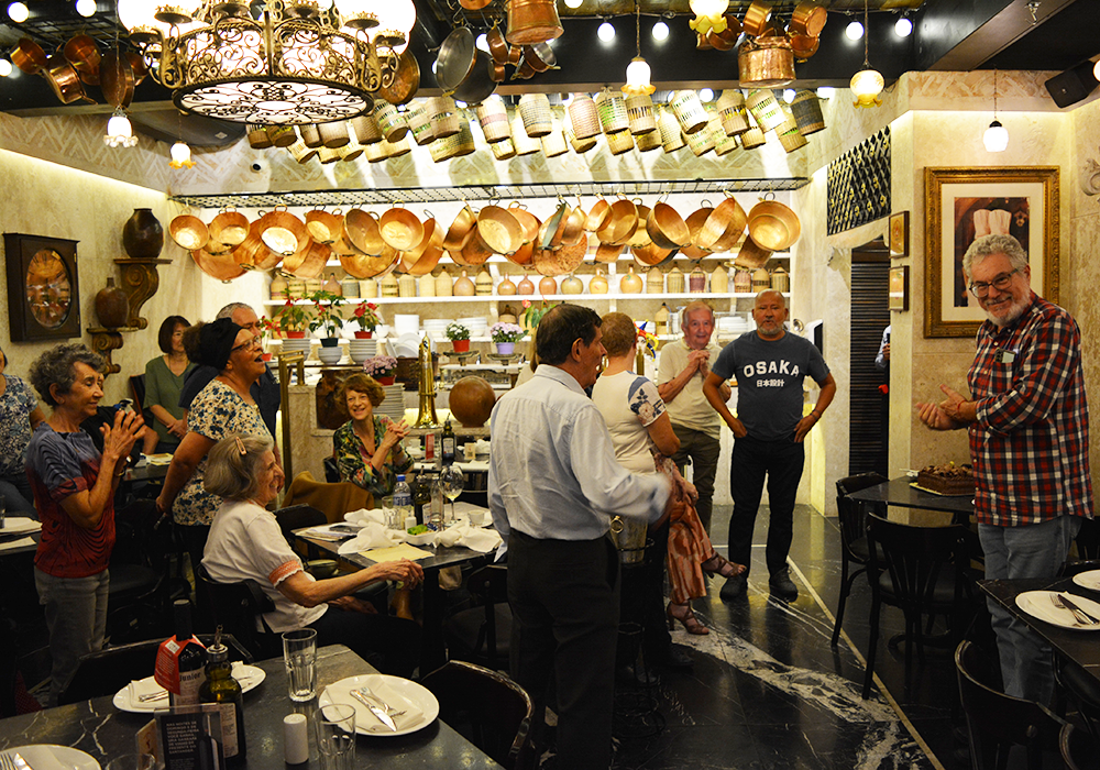 Veja fotos do almoço mensal de fevereiro, realizado na Pizzaria Famiglia Mancini