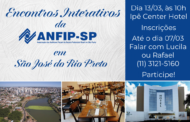 ANFIP-SP fará evento para associados de São José do Rio Preto e região em 13 de março