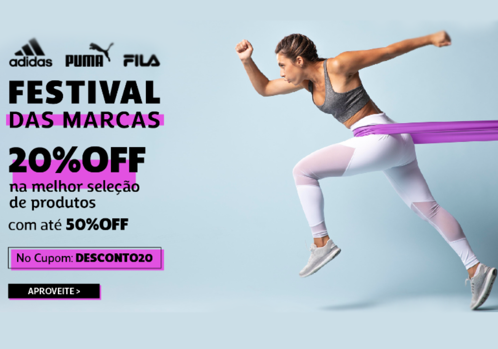 Convênios ANFIP-SP: Netshoes traz até 50% de desconto em Adidas, Puma e Fila
