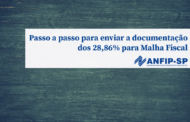 Confira passo a passo para apresentar documentos dos 28,86% para Malha Fiscal