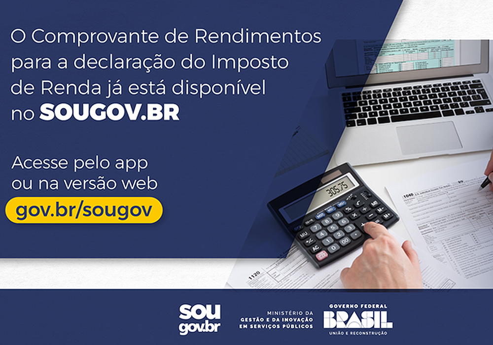 Comprovante de rendimentos para declaração de IRPF 2024 já está disponível