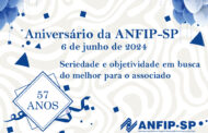 ANFIP-SP completa hoje 57 anos de atividades!
