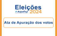 Eleições APAFISP: confira Ata de apuração dos votos para o Biênio 2025/2026
