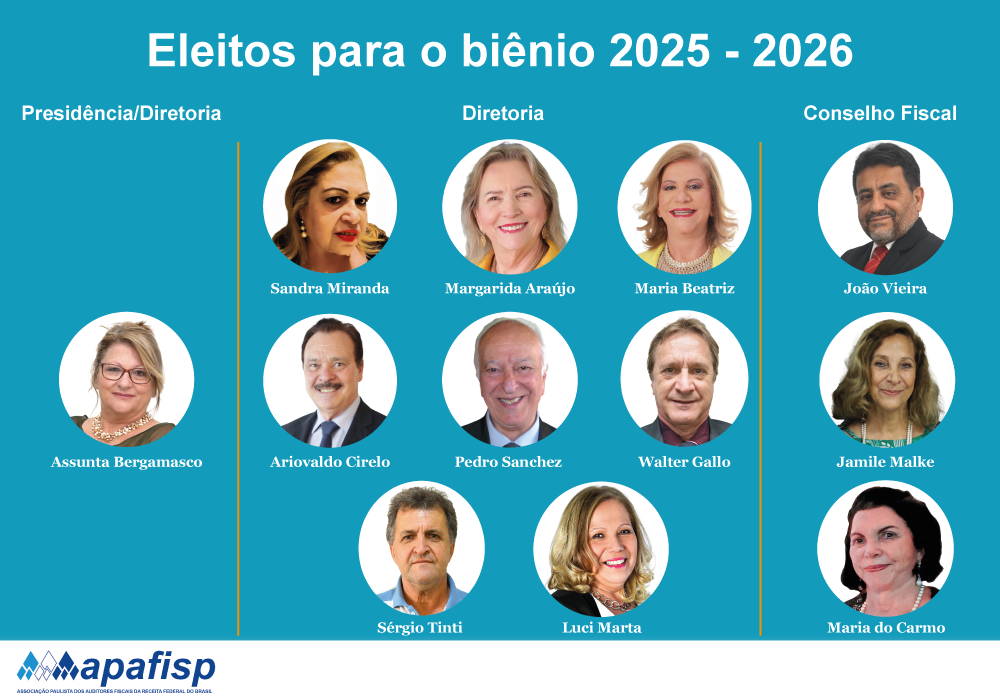 Assunta Bergamasco é eleita presidente da APAFISP para o biênio 2025/2026 com 194 votos