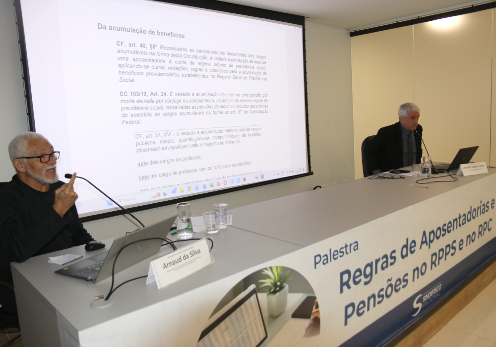 APAFISP participa de palestra sobre regras de aposentadoria realizada pela DS-SP