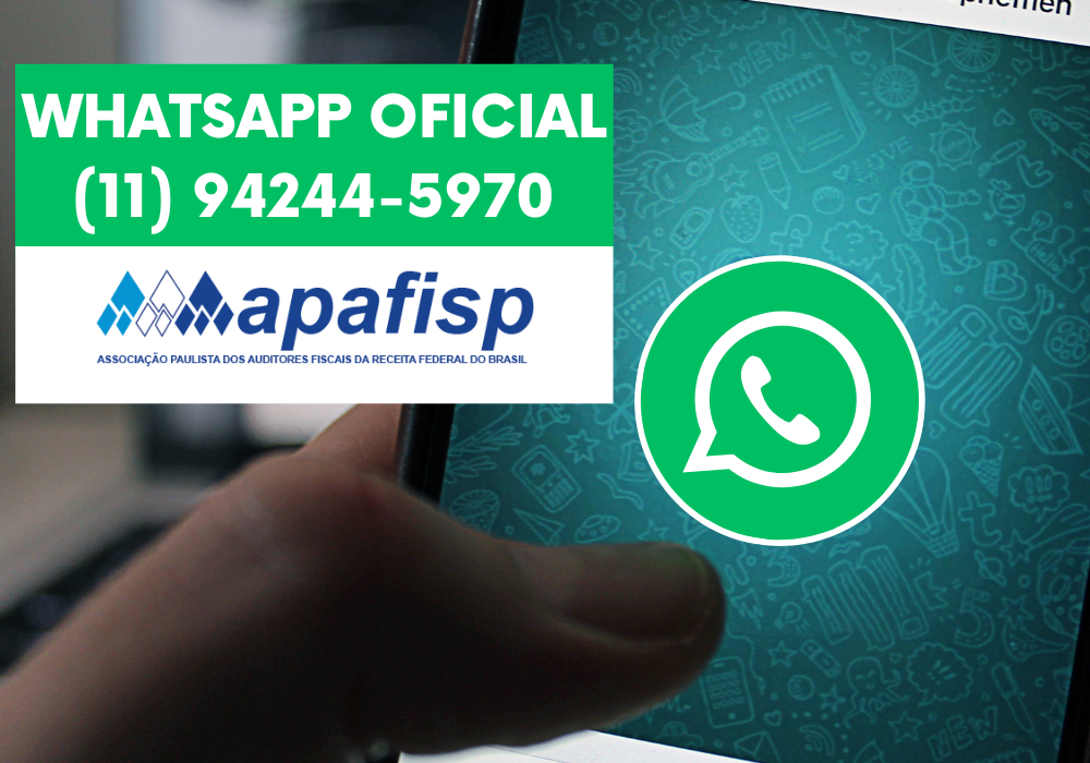 APAFISP lança canal oficial no Whatsapp para envio de informações aos associados
