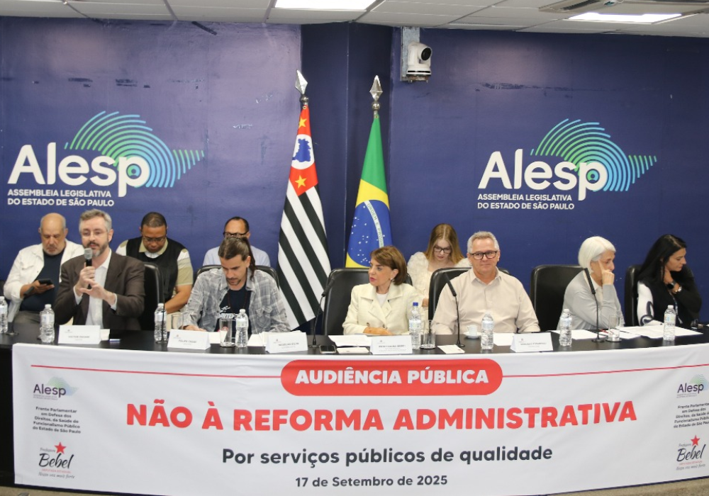Diretores da APAFISP prestigiam de Audiência Pública sobre Reforma Administrativa na Alesp