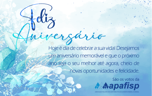 APAFISP parabeniza os aniversariantes de setembro
