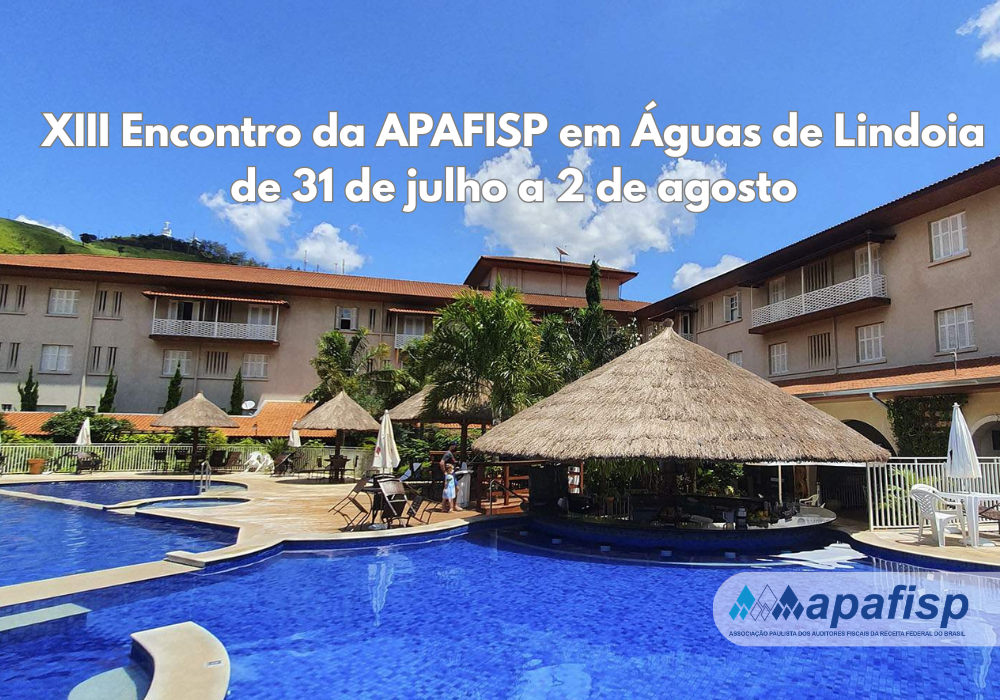 Encontro da APAFISP em Águas de Lindoia de 31 de julho a 2 de agosto; participe!