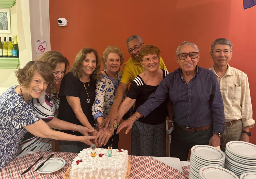 Veja fotos do almoço mensal de agosto, realizado na Osteria Generale