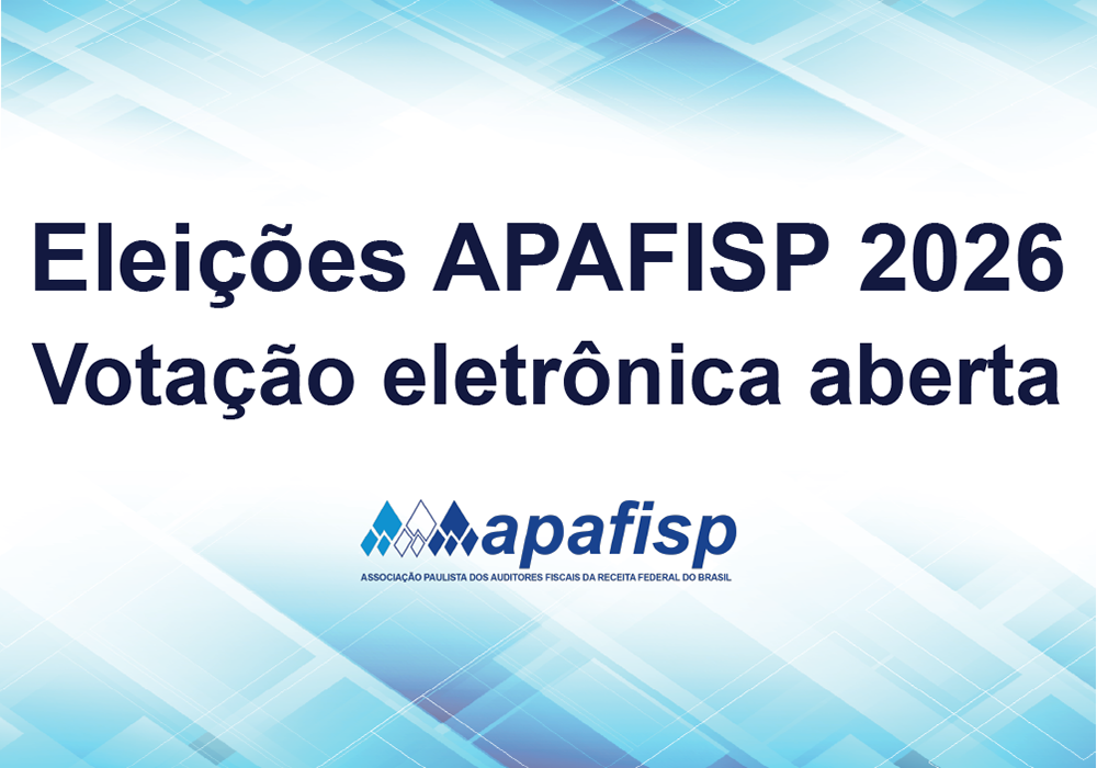Eleições APAFISP: está aberta votação eletrônica para Presidência, Diretoria e Conselho Fiscal